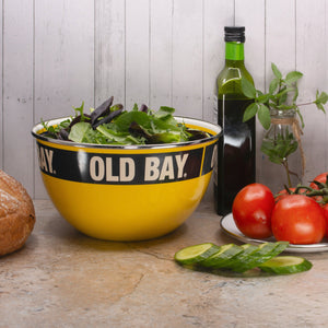 Old Bay Large Salad Bowl