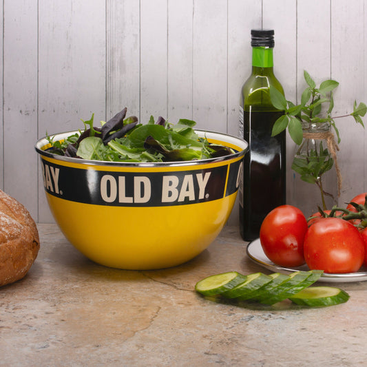 Old Bay Large Salad Bowl