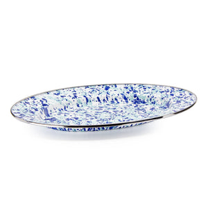 OC06 - Ocean Swirl Oval Platter  3