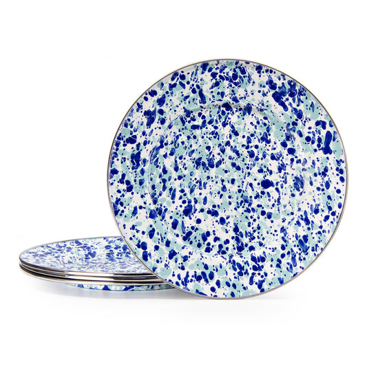 OC07S4 - Ocean Swirl Dinner Plates - Set of 4  2