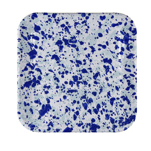 OC09S2 - Ocean Swirl Square Trays - Set of 2  2