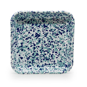 OC09S2 - Ocean Swirl Square Trays - Set of 2  3