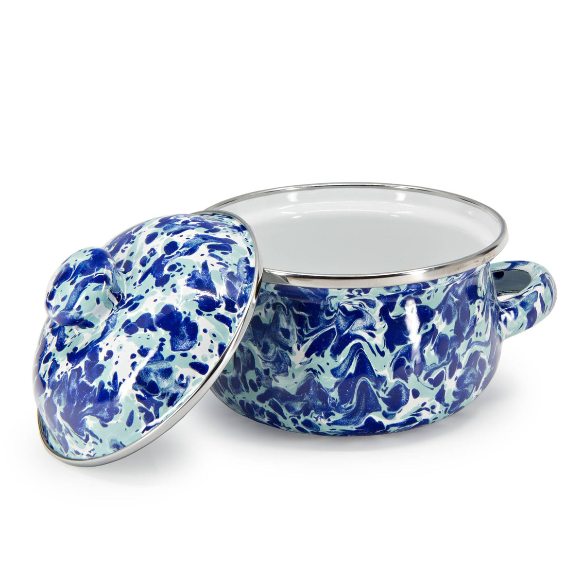 OC32S2 - Ocean Swirl Petite Tureens - Set of 2  3