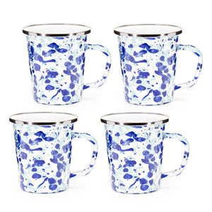 OC66S4 - Ocean  Swirl 16 oz Latte Mugs - Set of 4  2