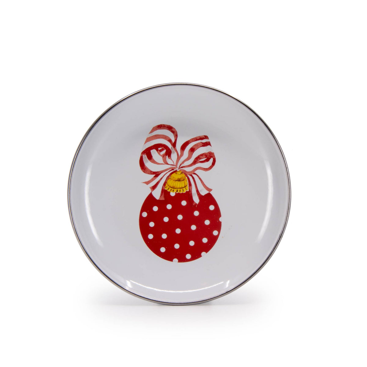 OM62S4 - Ornament Appetizer Plates - Set of 4  2