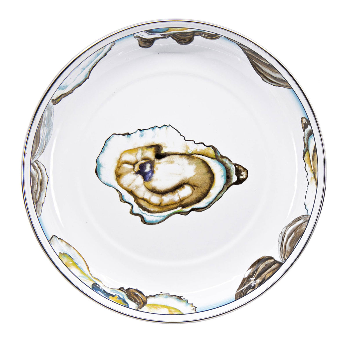 OY04S4 - Oyster Pasta Plates - Set of 4  3