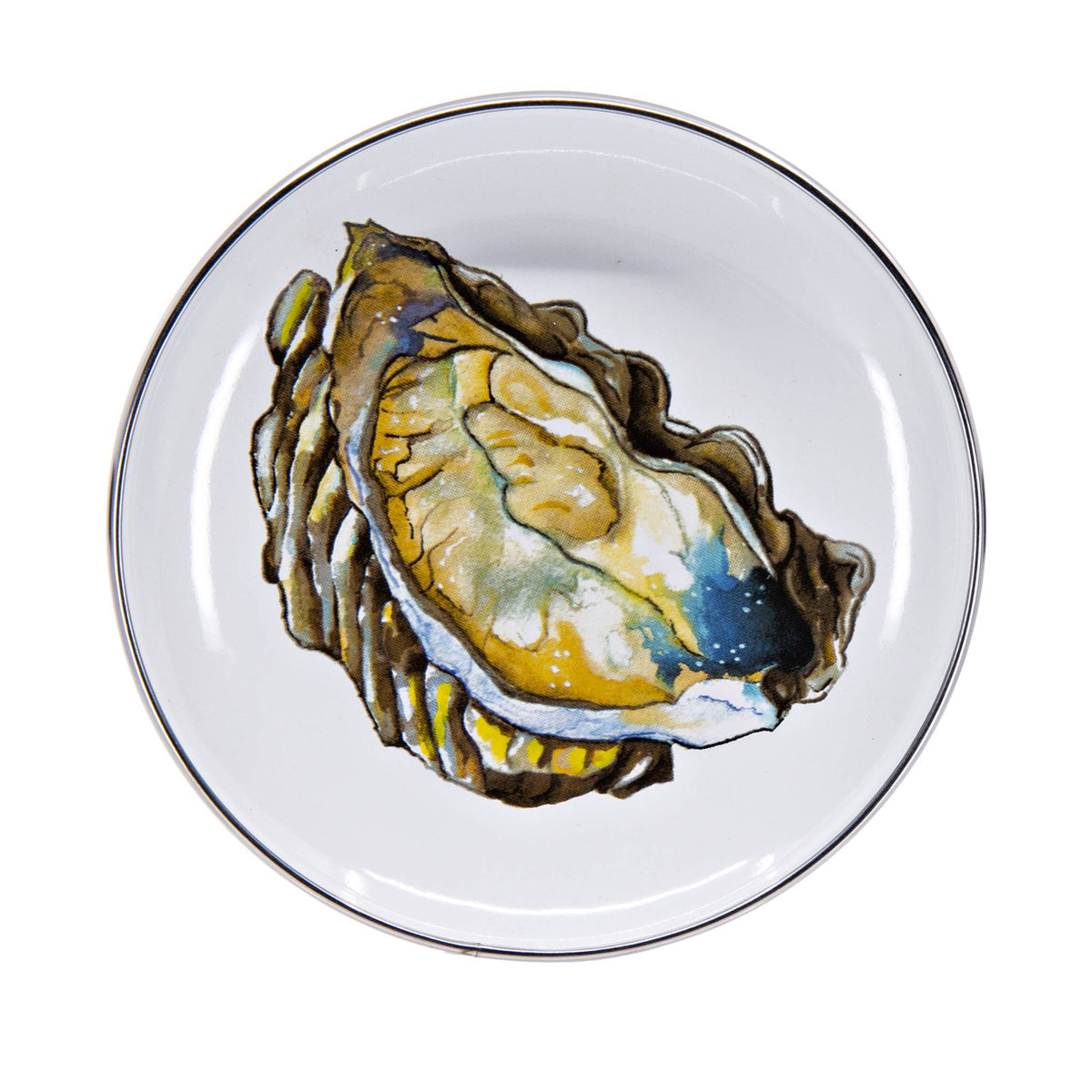 OY62S4 - Oyster Appetizer Plates - Set of 4  3
