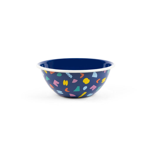 PK18ELEM-BGE - Poketo x CCH Elements Small Serving Bowl, Beige Rim - 1