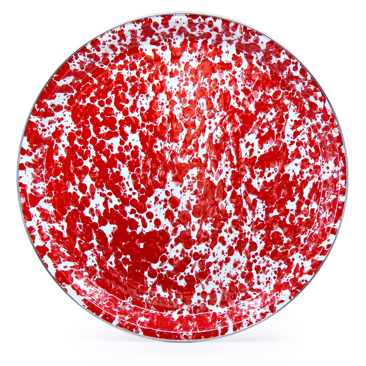RD01 - Red Swirl Large Tray  2