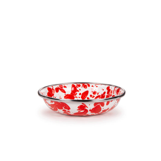 RD59S6 - Red Swirl Tasting Dishes - Set of 6  3