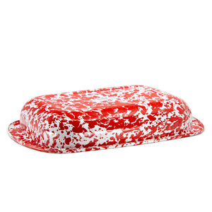 RD78 - Red Swirl Baking Pan  3