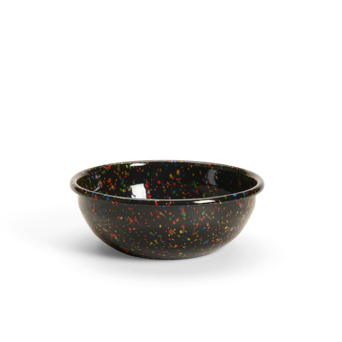 ecomposer-color-black rainbow, RF422BLA-4 - Rainbow Falls 24 oz Cereal Bowls, Set of 4, Black Rainbow