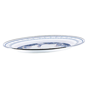 SE06 - Blue Crab Oval Platter  3