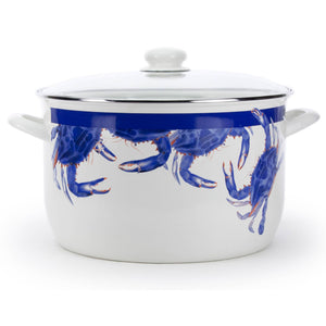 SE75 - Blue Crab 18 qt Stock Pot  4