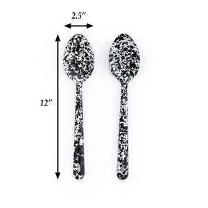 Splatter Serving & Slotted Spoon Set