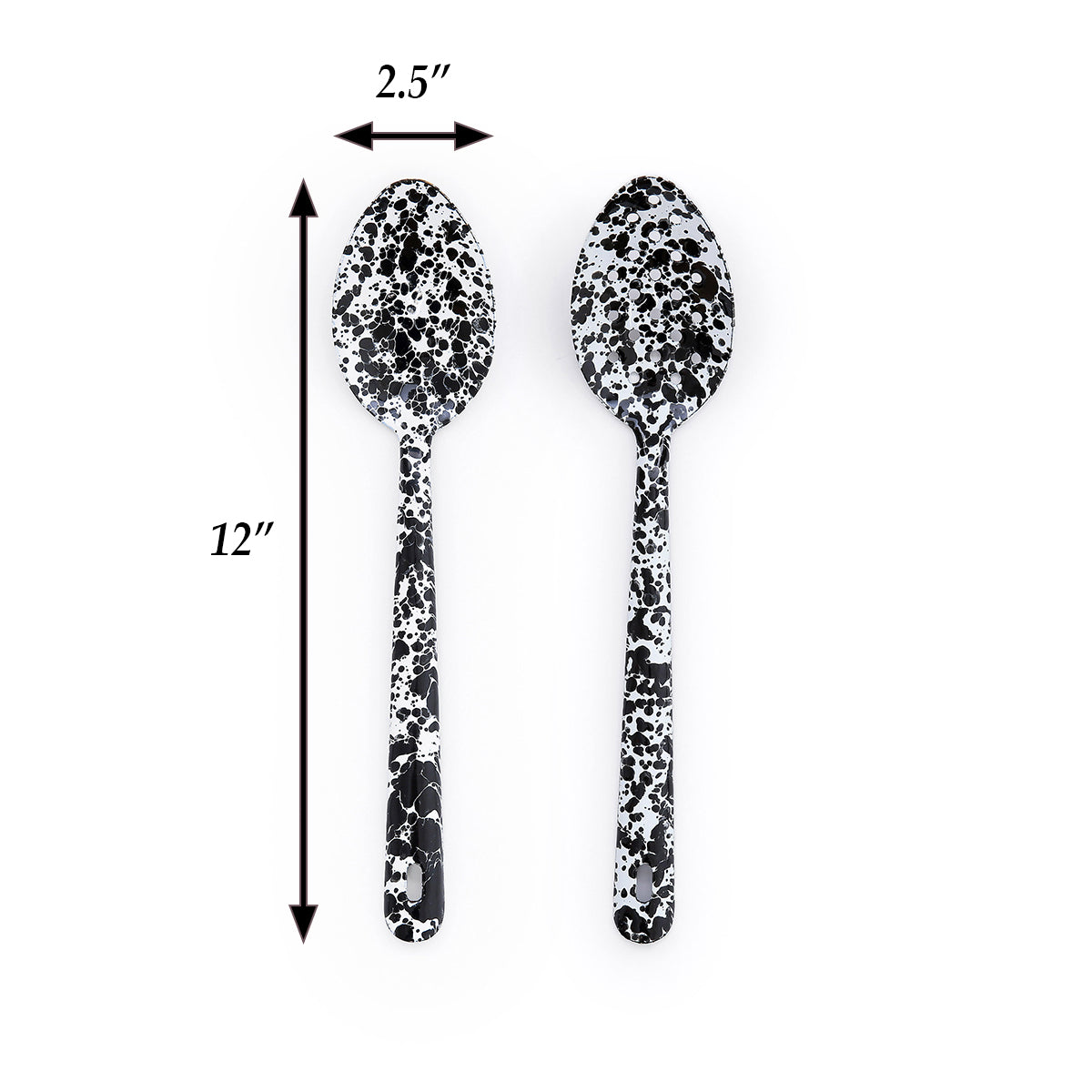 Splatter Serving & Slotted Spoon Set