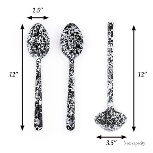 Splatter Serving Spoons Set of 3 Bundle