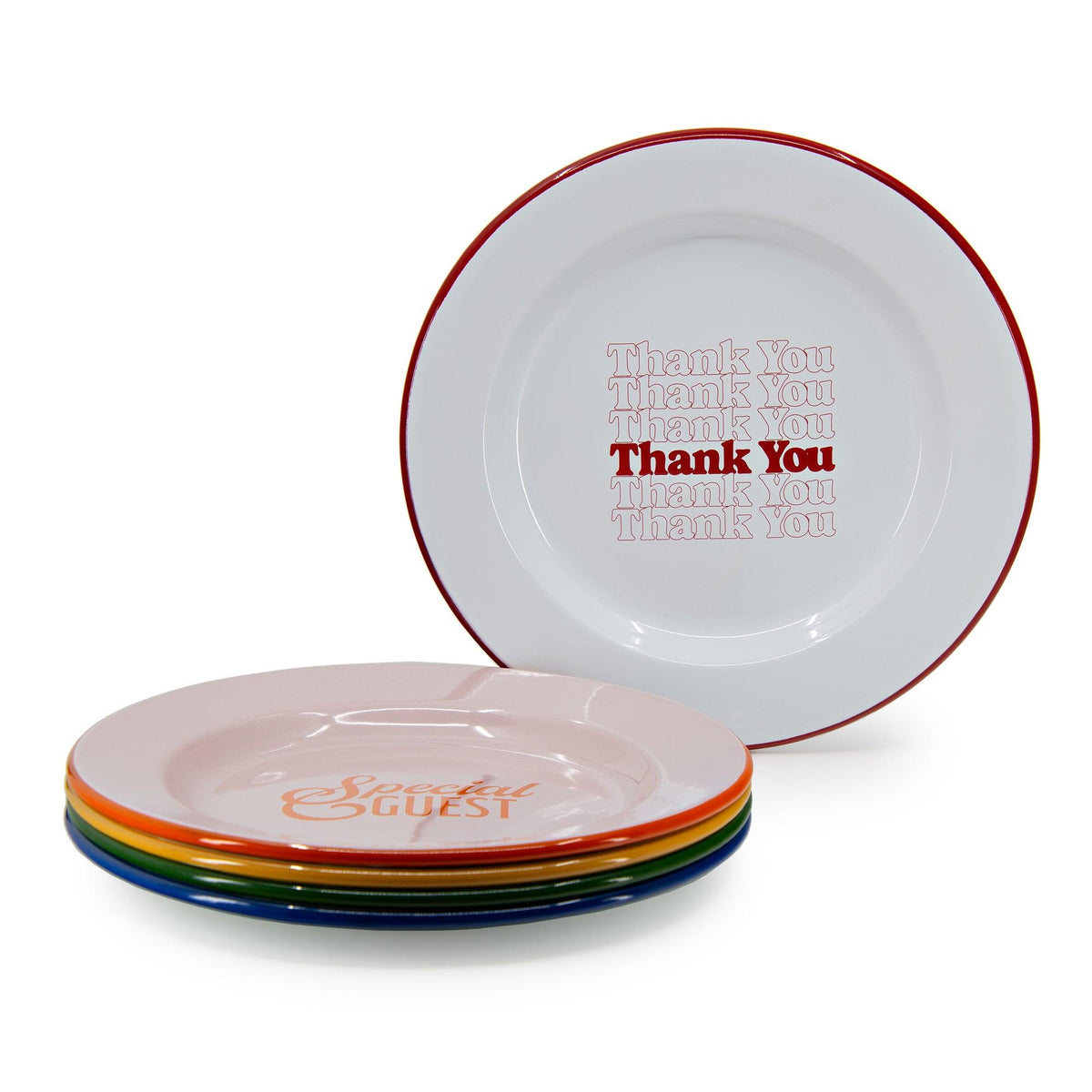 TG20MIX-VIPSET - Studio Tigress x CCH VIP Dinner Plates, Set of 5, Assorted - 1