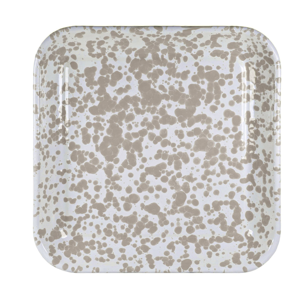 TP09S2 - Taupe Swirl Square Trays - Set of 2  3