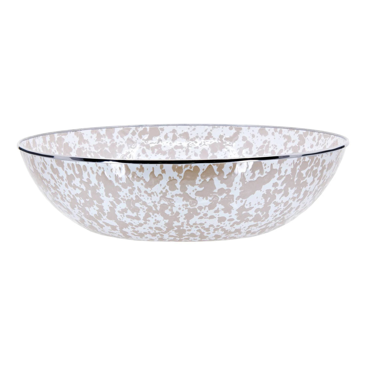 TP18 - Taupe Swirl Catering Bowl  2