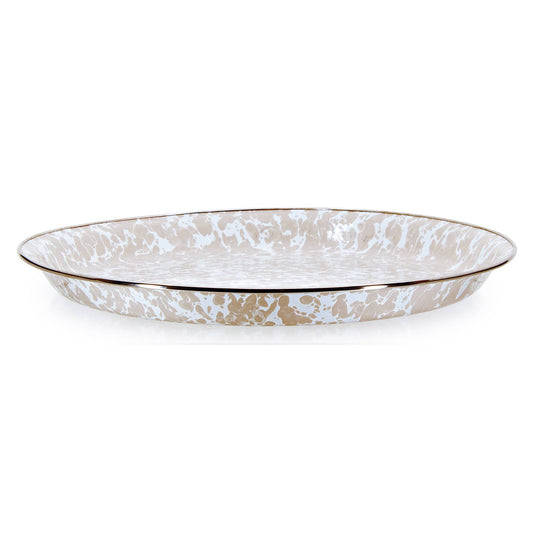 TP21 - Taupe Swirl Medium Tray  2