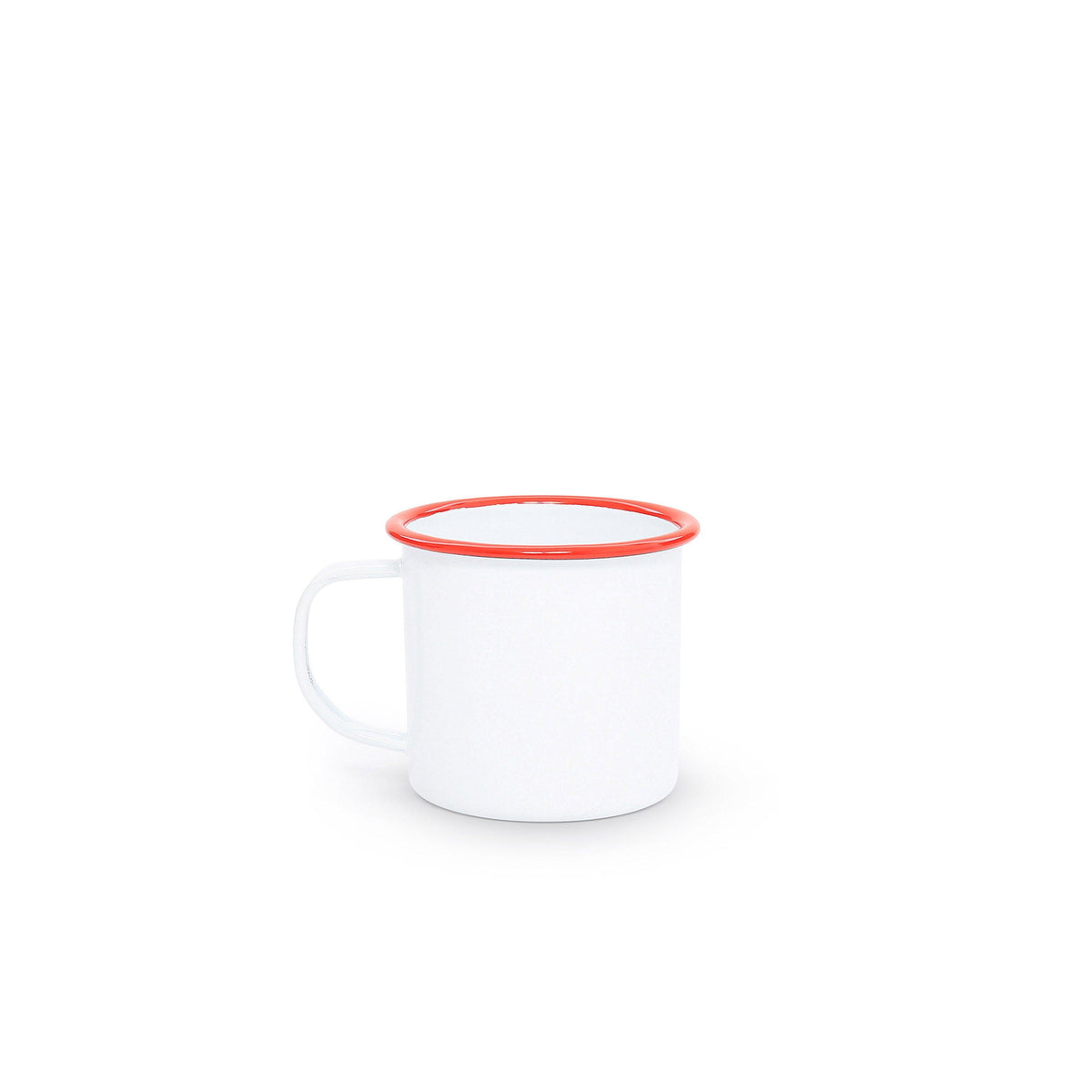 ecomposer-color-red rim, V11RED-4 - Vintage 12 oz Mugs, Set of 4, Red Rim