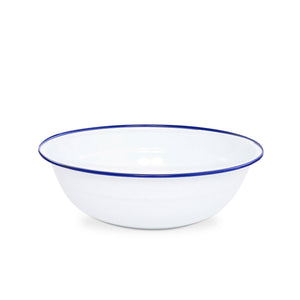ecomposer-color-blue rim, V25BLU - Vintage Medium Basin, Blue Rim