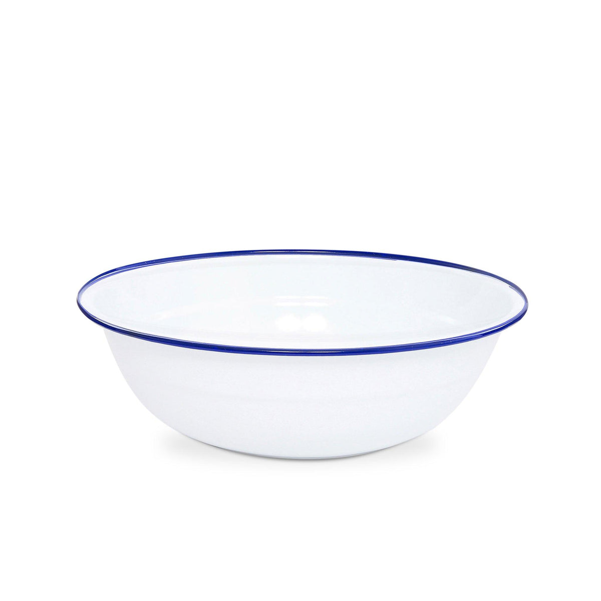 ecomposer-color-blue rim, V25BLU - Vintage Medium Basin, Blue Rim