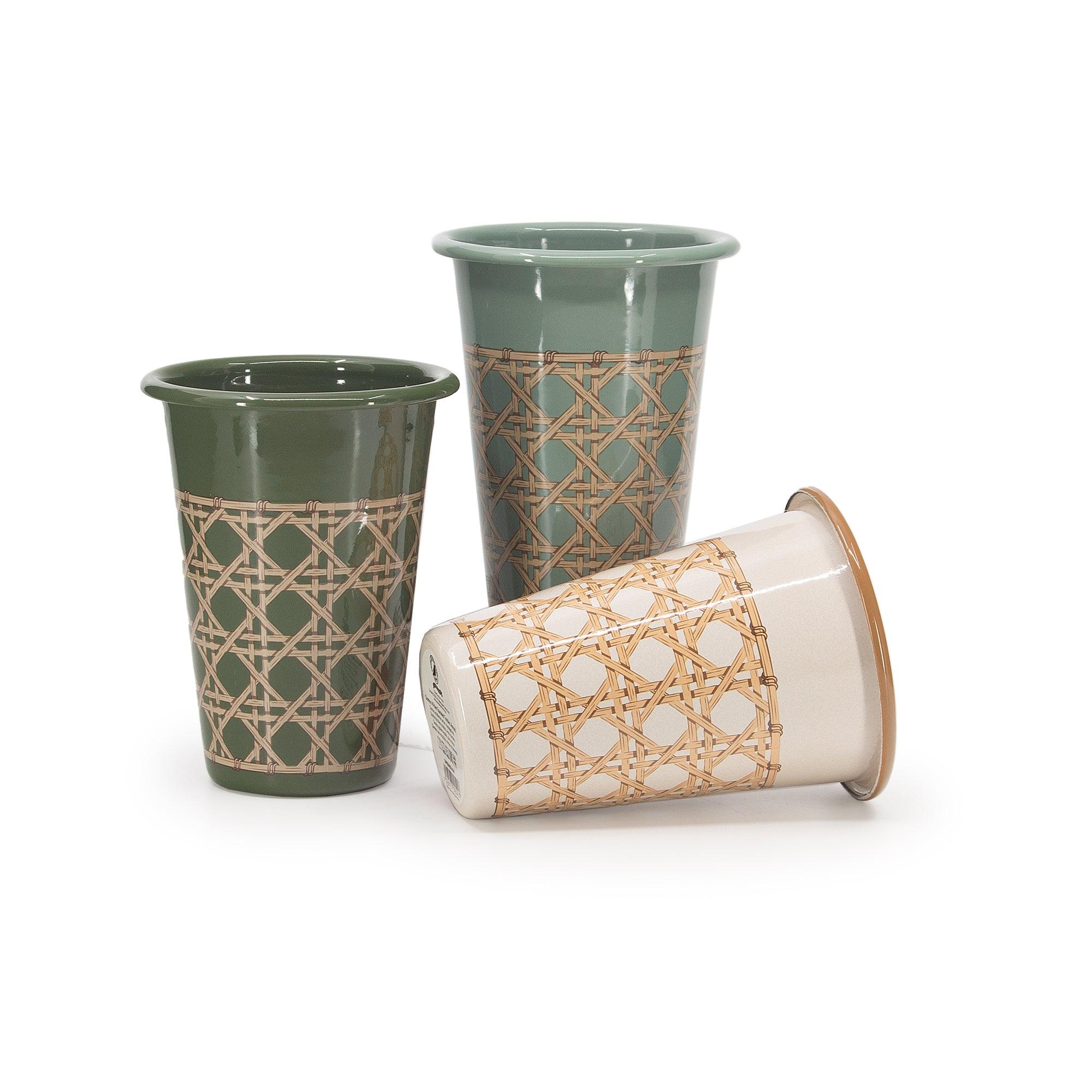 Domino 14 oz Tumbler, Set of 4 - Dinnerware – Crow Canyon Home