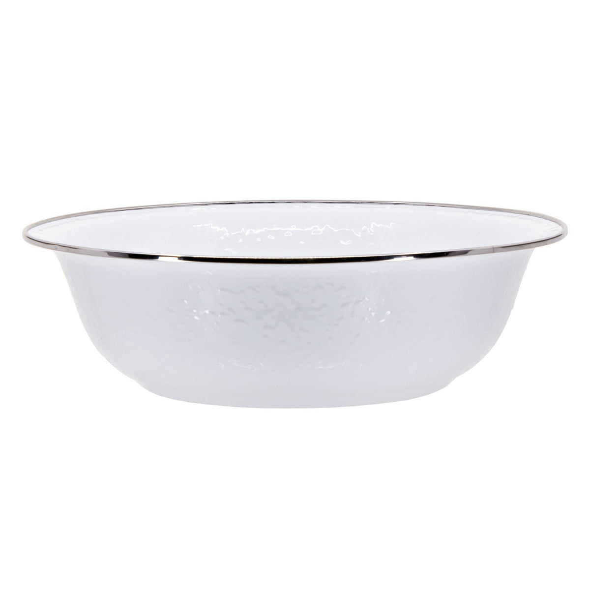 WW03 - Solid White Serving Bowl  3