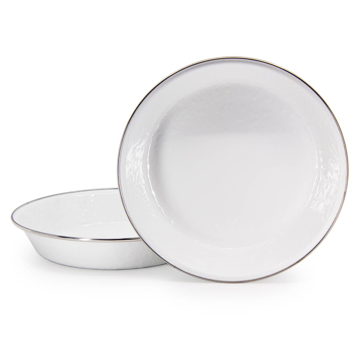 WW17 - Solid White Pie Plate  2
