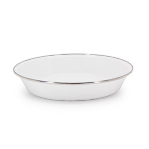 WW17 - Solid White Pie Plate  3