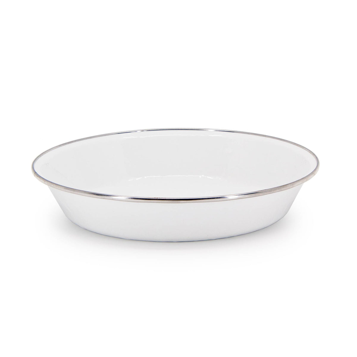 WW17 - Solid White Pie Plate  3