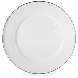 WW26S2 - Solid White Chargers - Set of 2  3