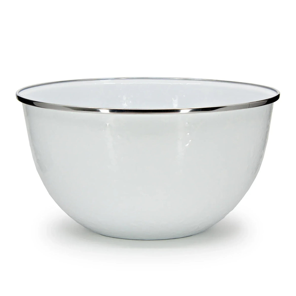 WW89 - Solid White Large Salad Bowl  1