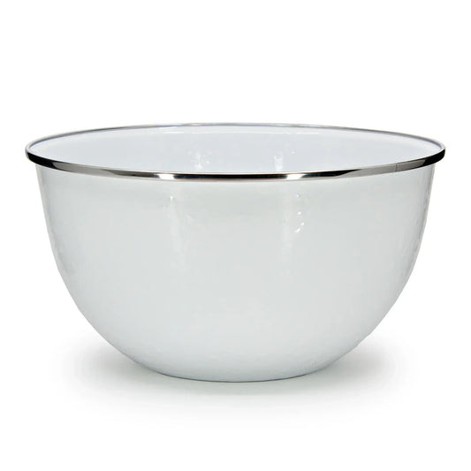 WW89 - Solid White Large Salad Bowl  1