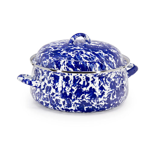 CB31 - Cobalt Swirl Dutch Oven  1