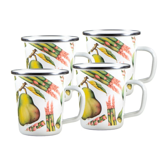FP66S4 - Fresh Produce 16 oz Latte Mugs - Set of 4  1