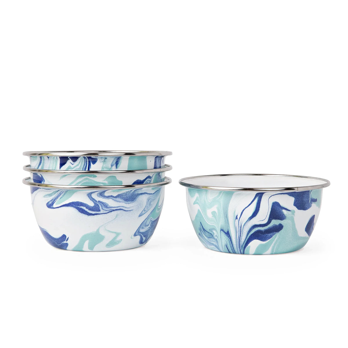LG61S4 - Lagoon Salad Bowls - Set of 4  1