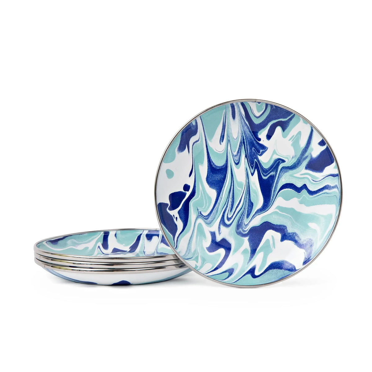 LG62S4 - Lagoon Appetizer Plates - Set of 4  1
