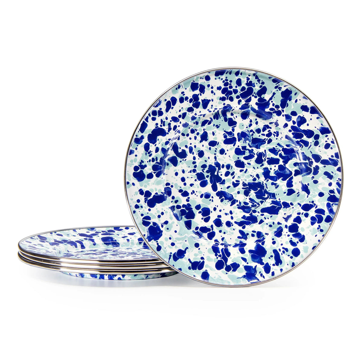 OC11S4 - Ocean Swirl Sandwich Plates - Set of 4  1