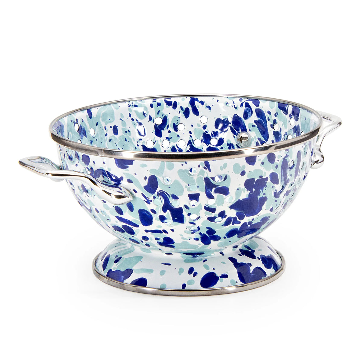 OC24 - Ocean Swirl Petite Colander  1