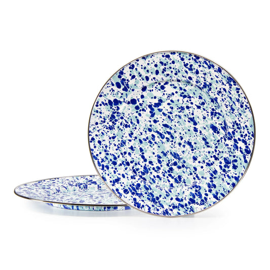 OC26S2 - Ocean Swirl Chargers - Set of 2  1