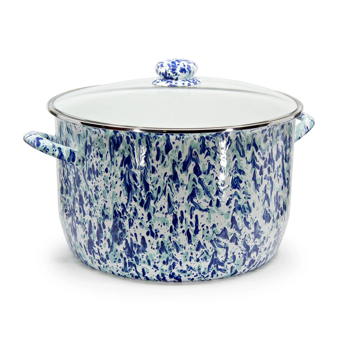 OC75 - Ocean Swirl 18 qt Stock Pot  1