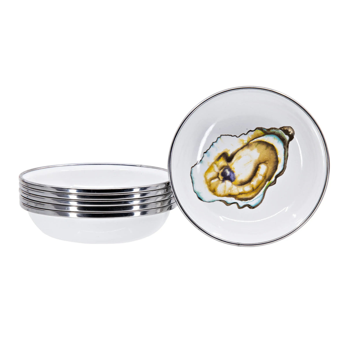OY59S6 - Oyster Tasting Dishes - Set of 6  1