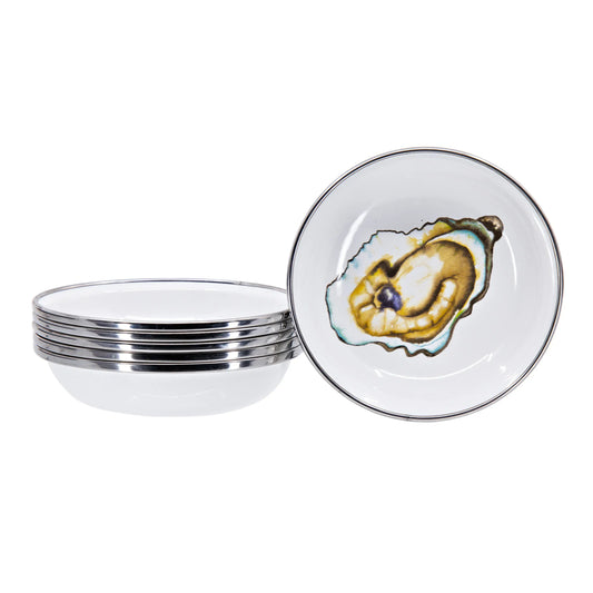 OY59S6 - Oyster Tasting Dishes - Set of 6  1