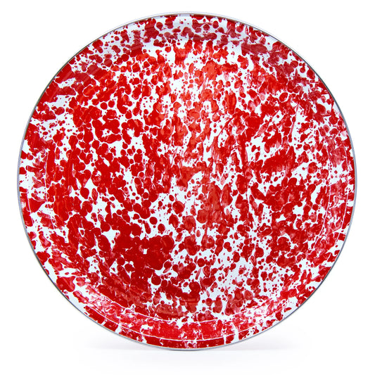 RD01 - Red Swirl Large Tray  1
