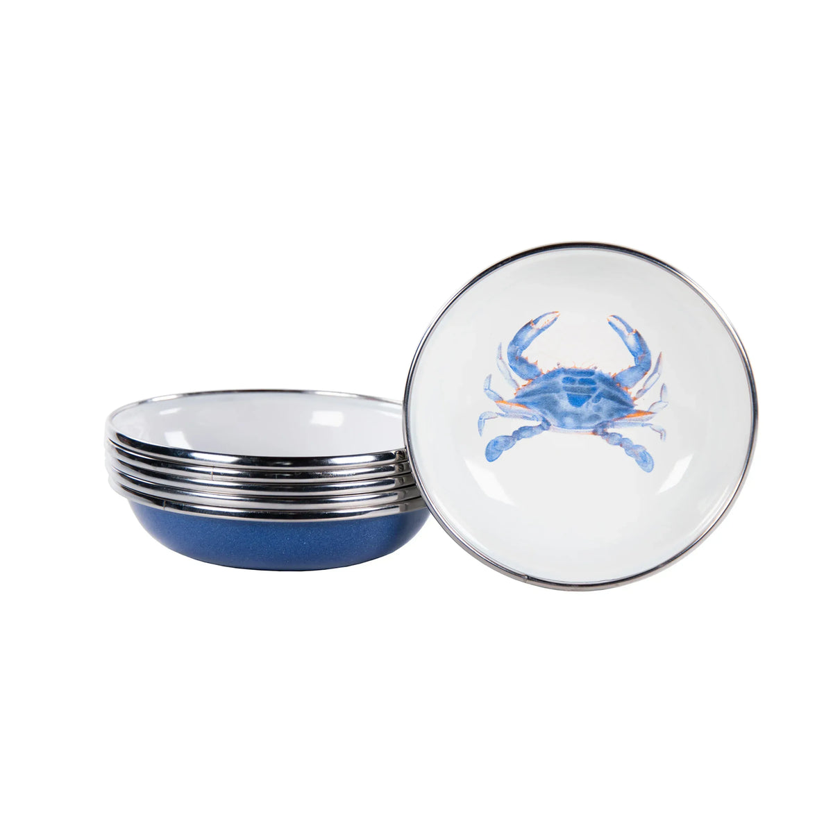 SE59S6 - Blue Crab Tasting Dishes - Set of 6  1