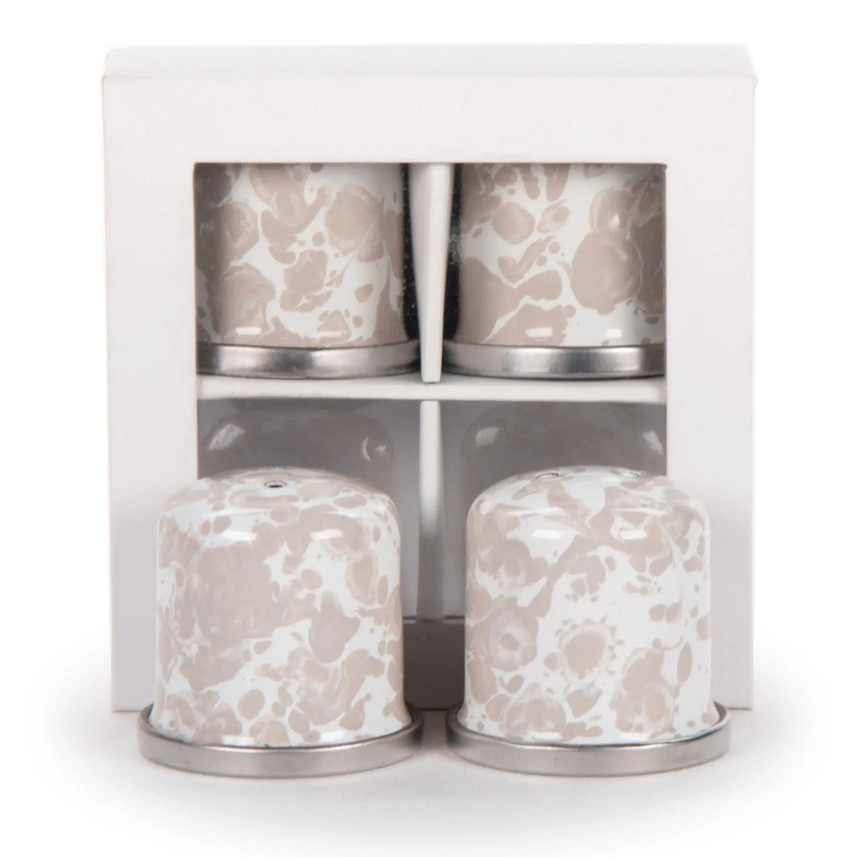 TP37 - Taupe Swirl Salt & Pepper  1