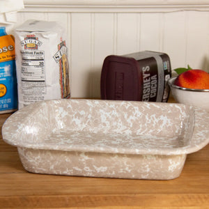 TP53 - Taupe Swirl Brownie Pan  2